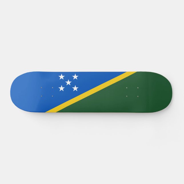 Skate Bandeira das Ilhas Salomão (Horz)