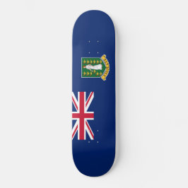 Skate Bandeira das Ilhas Virgens Britânicas (BVI)