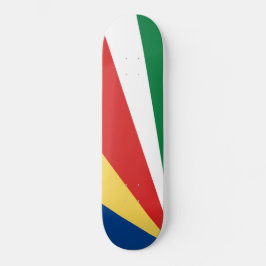 Skate Bandeira das Seychelles