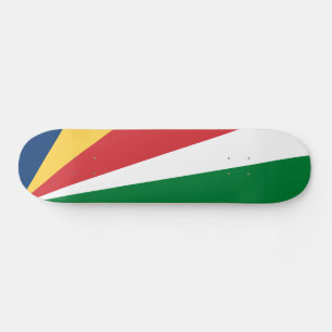 Skate Bandeira das Seychelles