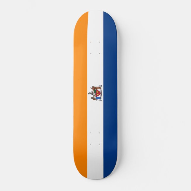 Skate Bandeira de Albany (Nova Iorque) (Frente)