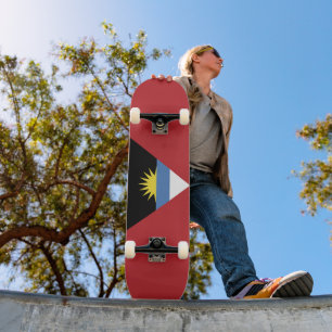 Skate Bandeira de Antígua e Barbuda