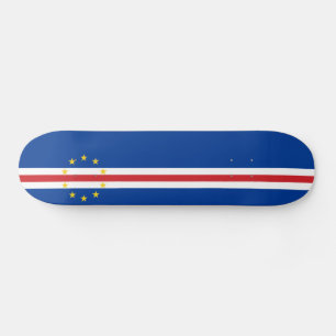 Skate Bandeira de Cabo Verde