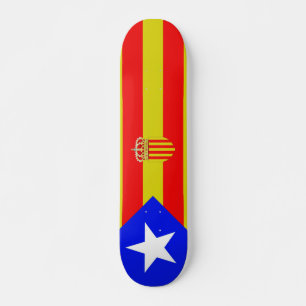 Skate Bandeira de Catalonia