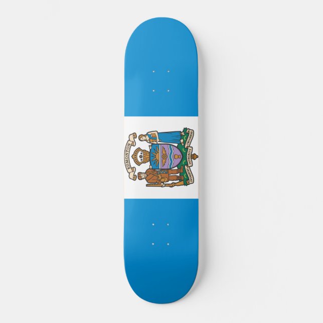 Skate Bandeira de Edmonton (Alberta, Canadá) (Frente)