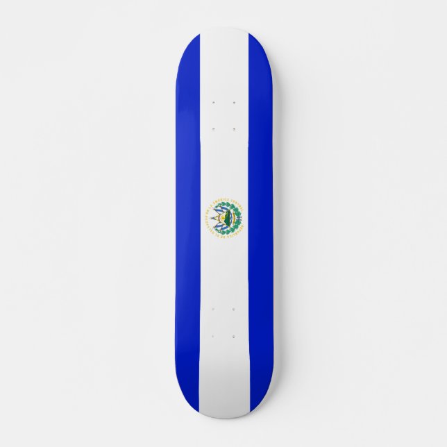 Skate Bandeira de El Salvador (Frente)