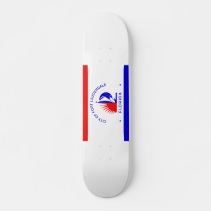 Skate Bandeira de Fort Lauderdale, Flórida