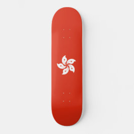 Skate Bandeira de Hong Kong