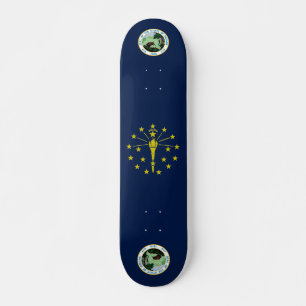 Skate Bandeira de Indiana