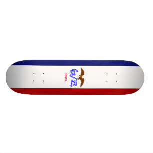 Skate Bandeira de Iowa