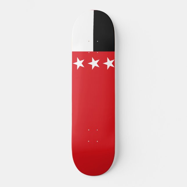 Skate Bandeira de Laredo (Texas) (Frente)