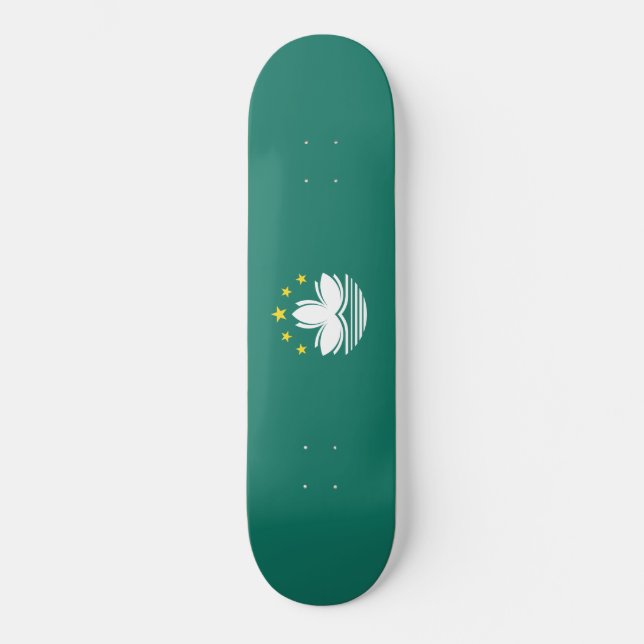 Skate Bandeira de Macau (região chinesa) (Frente)