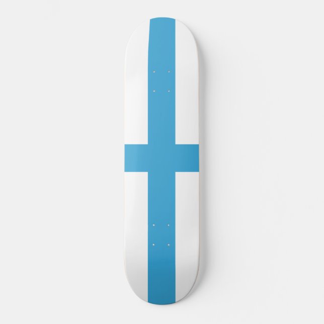 Skate Bandeira de Marselha (França) (Frente)