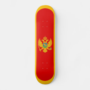 Skate Bandeira de Montenegro