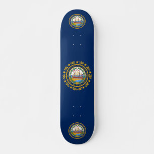 Skate Bandeira de New Hampshire