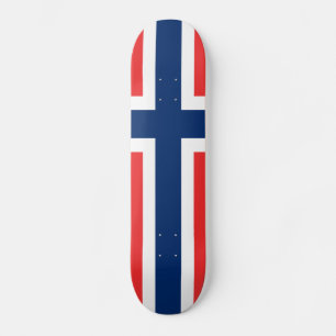 Skate Bandeira de Noruega