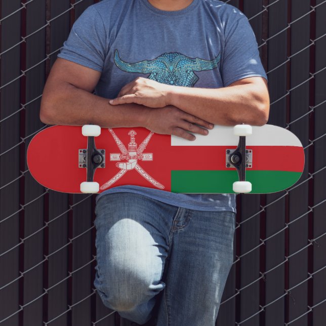 Skate Bandeira de Omã (Ao ar livre 3)