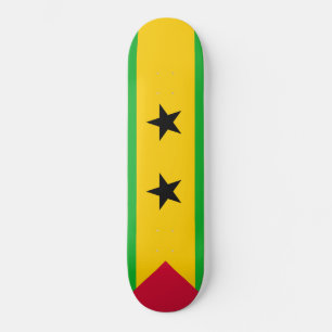 Skate Bandeira de São Tomé e Príncipe