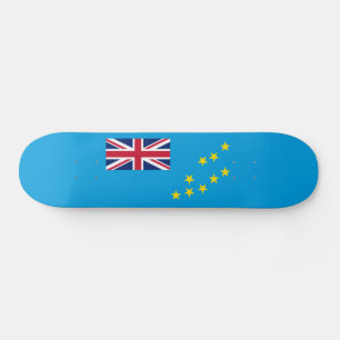 Skate Bandeira de Tuvalu