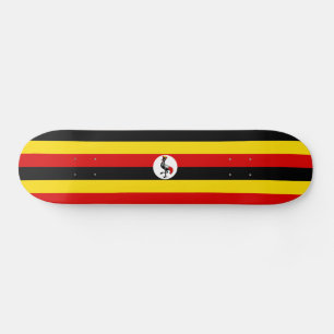 Skate Bandeira de Uganda