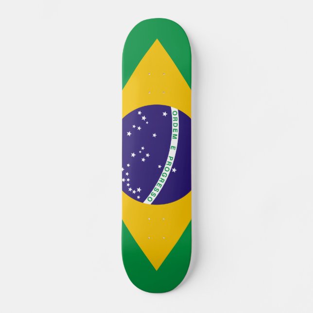 Skate Bandeira do Brasil (Frente)