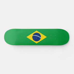 Skate Bandeira do Brasil Patriótico