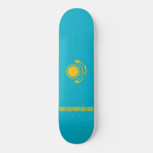 Skate Bandeira do Cazaquistão