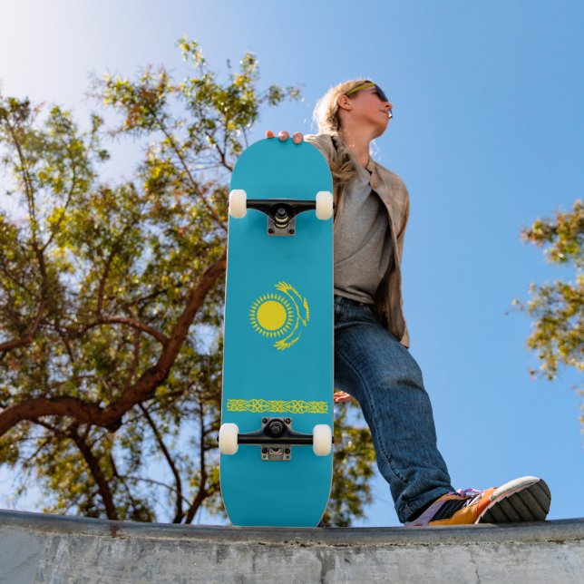 Skate Bandeira do Cazaquistão (Ao ar livre 1)