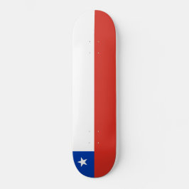 Skate Bandeira do Chile