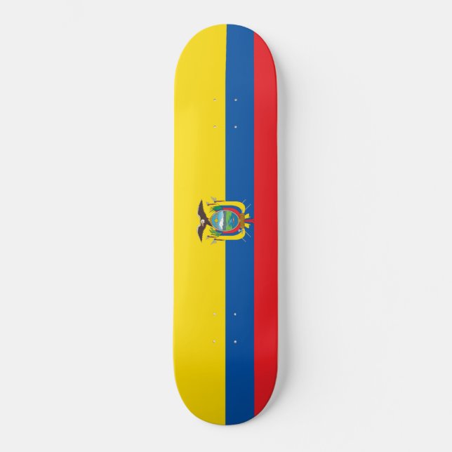 Skate Bandeira do Equador (Frente)