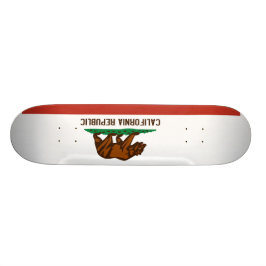 Skate Bandeira do estado de Califórnia