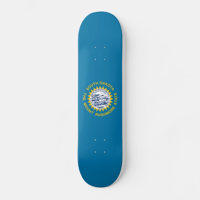 Skate Bandeira do Estado de Dakota do Sul (Frente)