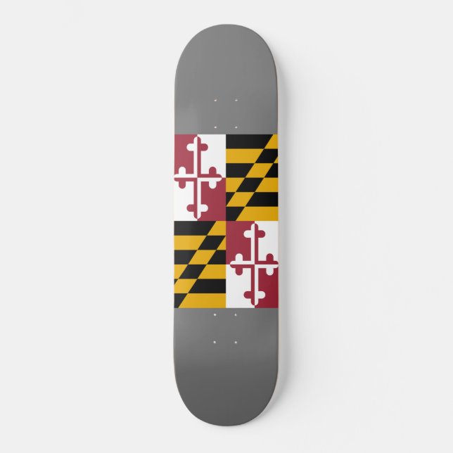 Skate Bandeira do Estado de Maryland (Frente)