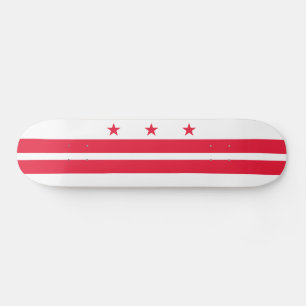 Skate Bandeira do Estado de Washington DC