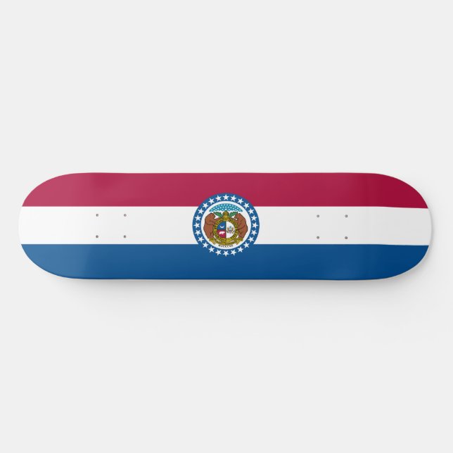 Skate Bandeira do estado do Missouri (Horz)