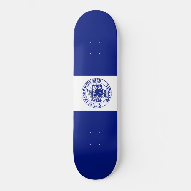 Skate Bandeira do Grande Rapids (Cidade de Michigan) (Frente)