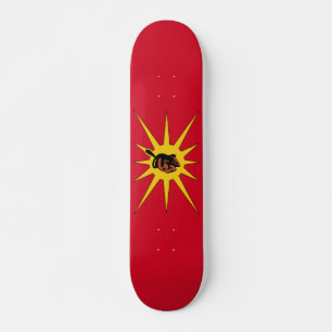 Skate Bandeira do Guerreiro Mohawk