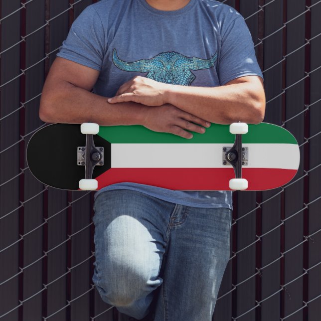 Skate Bandeira do Kuwait (Ao ar livre 3)