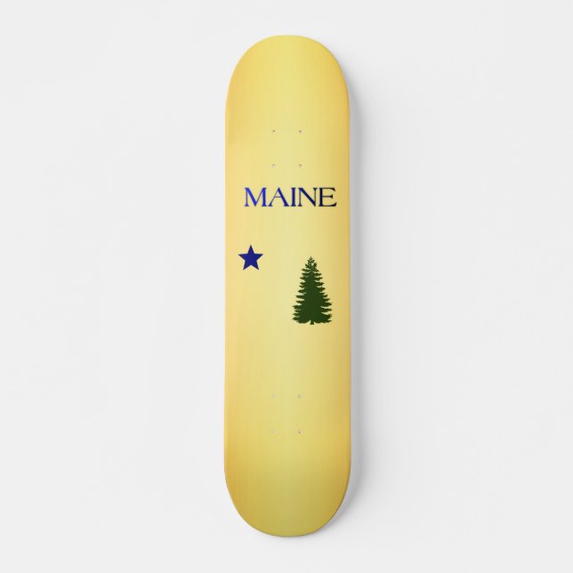 Skate Bandeira do Maine (1901) (Frente)