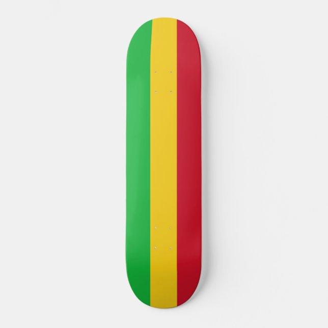 Skate Bandeira do Mali (Frente)