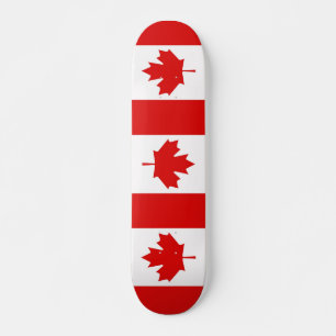 Skate Bandeira do Maple Leaf do Canadá