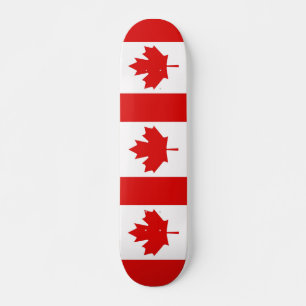 Skate Bandeira do Maple Leaf do Canadá