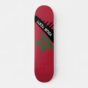 Skate Bandeira do Marrocos