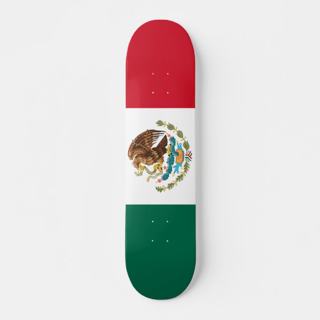 Skate Bandeira do México (Frente)