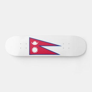 Skate Bandeira do Nepal