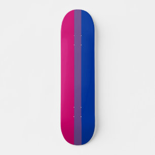 Skate Bandeira do Orgulho Bissexual