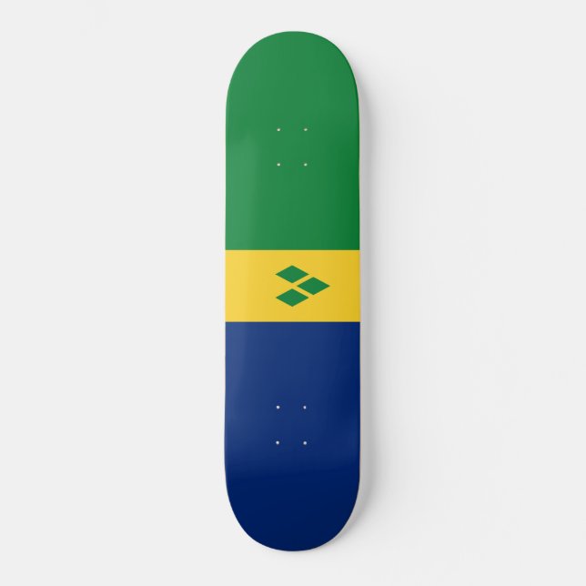Skate Bandeira do Santo Vicente e Granadinas (Frente)