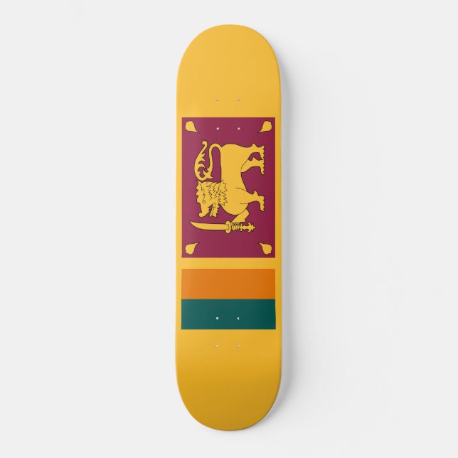 Skate Bandeira do Sri Lanka (Frente)