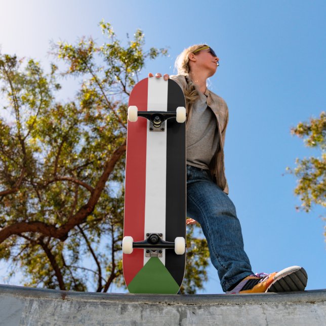 Skate Bandeira do Sudão (Ao ar livre 1)
