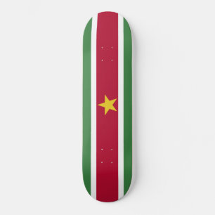 Skate Bandeira do Suriname